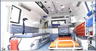 Best Events Ambulance Service in Varanasi Interior
